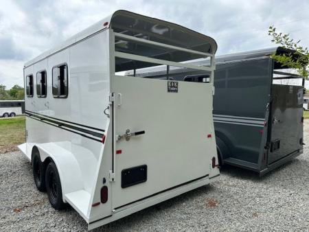 New 2027 Bee 3 Horse Slant Load BP Drops Horse Trailer