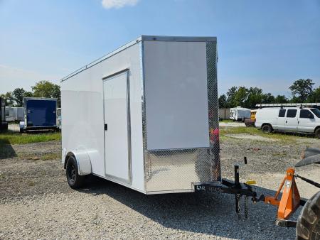 New 2026 Maximum Cargo Trailers 6X12 SA, 6'9  interior height, 3.5k axle, .080 polycore Cargo / Enclosed Trailer