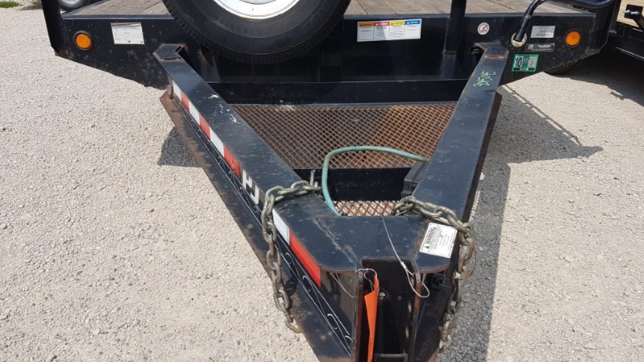 Used 2020 PJ Trailers 8.5 x 24 Deckover 14K Equipment Trailer
