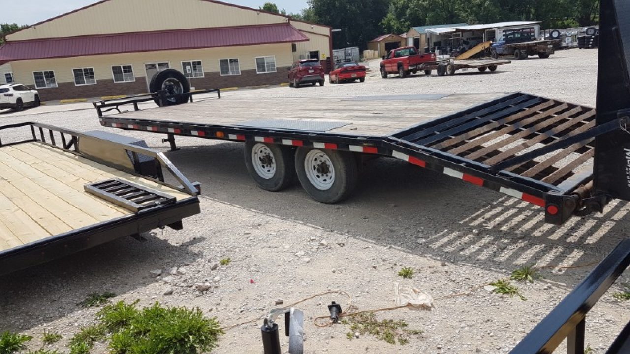 Used 2020 PJ Trailers 8.5 x 24 Deckover 14K Equipment Trailer
