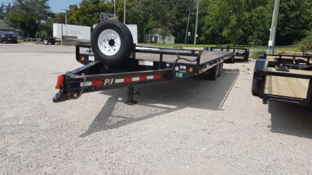 Used 2020 PJ Trailers 8.5 x 24 Deckover 14K Equipment Trailer