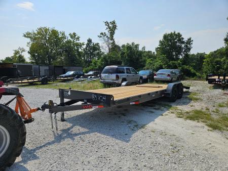 New 2026 WD Trailers 83x24 TA, 5.2k axles, 4' dovetail with slide in ramps Car Hauler