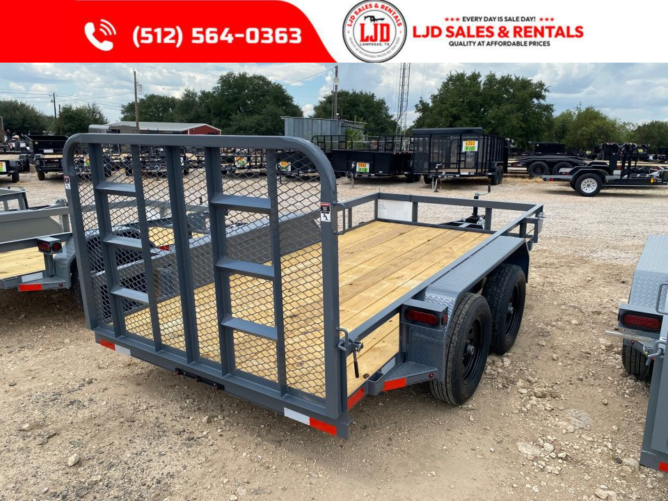 New 2027 Lacosta - 6 x 12 - TA Utility Trailer