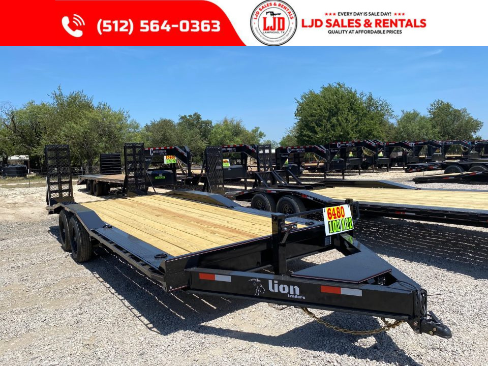 New 2026 Lion - 102  X 22 - 14K GVWR - Car Hauler