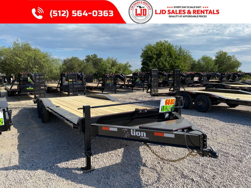 New 2026 Lion - 102  X 26 - 14K GVWR - Equipment Trailer