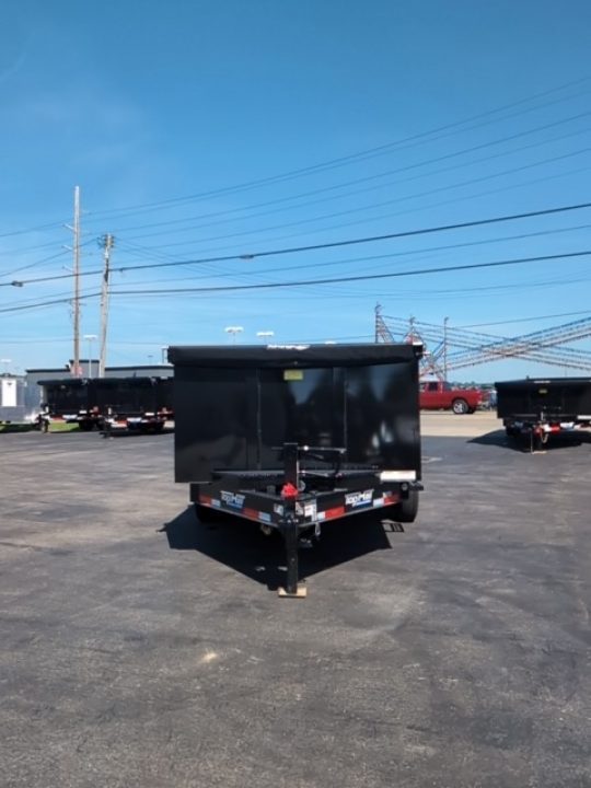 New 2026 TOP HAT TRAILERS 7x14 DX14 DUMP 4' SIDES Dump Trailer