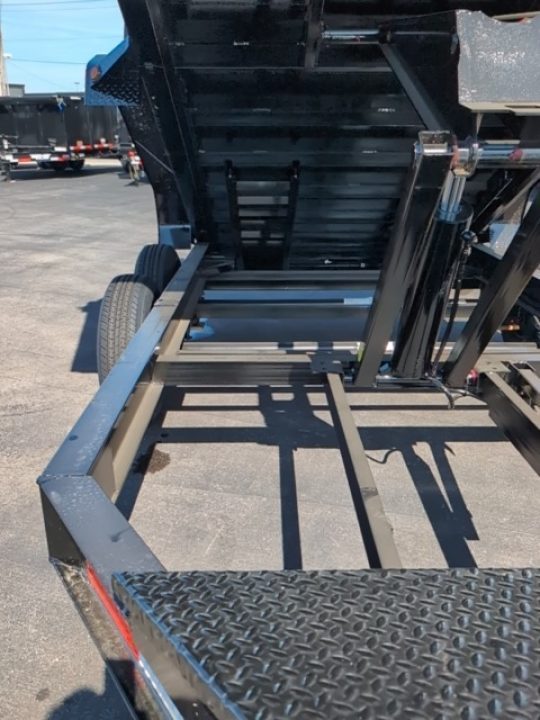 New 2026 TOP HAT TRAILERS 7x14 DX14 DUMP 4' SIDES Dump Trailer
