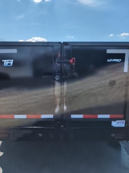 New 2026 TOP HAT TRAILERS 7x14 DX14 DUMP 4' SIDES Dump Trailer