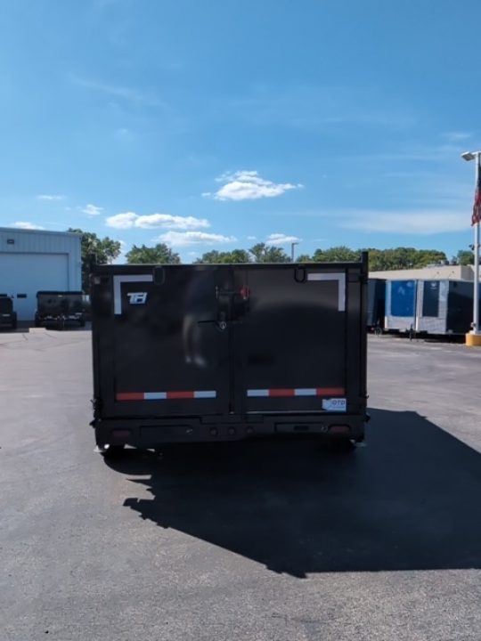 New 2027 Top Hat Trailers Channel Frame Economy Dump 14K 14 x 83 DE14 Dump Trailer