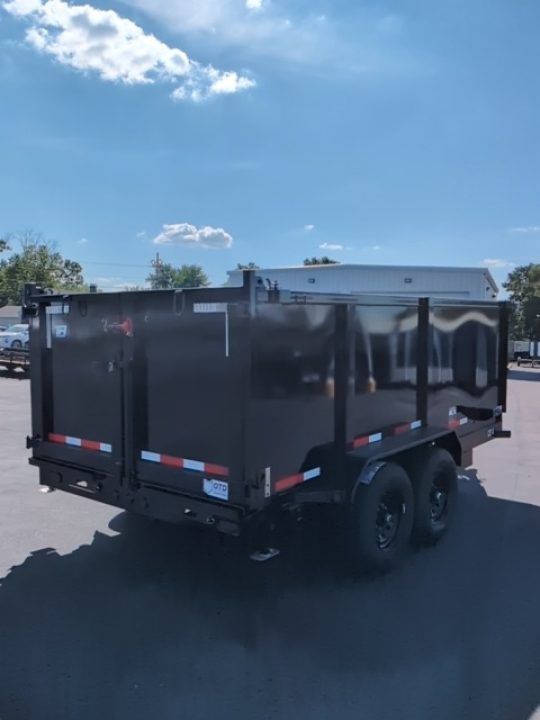 New 2027 Top Hat Trailers Channel Frame Economy Dump 14K 14 x 83 DE14 Dump Trailer