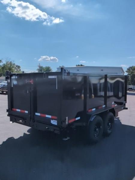 New 2027 Top Hat Trailers Channel Frame Economy Dump 14K 14 x 83 DE14 Dump Trailer