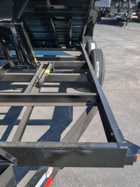 New 2027 Top Hat Trailers Channel Frame Economy Dump 14K 14 x 83 DE14 Dump Trailer