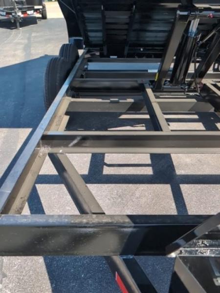New 2027 Top Hat Trailers Channel Frame Economy Dump 14K 14 x 83 DE14 Dump Trailer