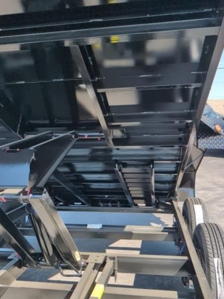New 2027 Top Hat Trailers Channel Frame Economy Dump 14K 14 x 83 DE14 Dump Trailer