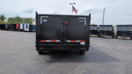 New 2026 Top Hat Trailers Low Profile Dump 140 14K 16 x 7 DX14 Dump Trailer