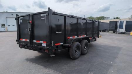 New 2026 Top Hat Trailers Low Profile Dump 140 14K 16 x 7 DX14 Dump Trailer