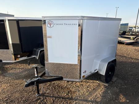 New 2027 Cross Trailers 4X6 Cargo / Enclosed Trailer