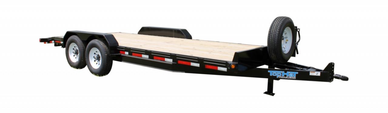 New 2022 TOP HAT TRAILERS 18x83 EH 14K Equipment Trailer