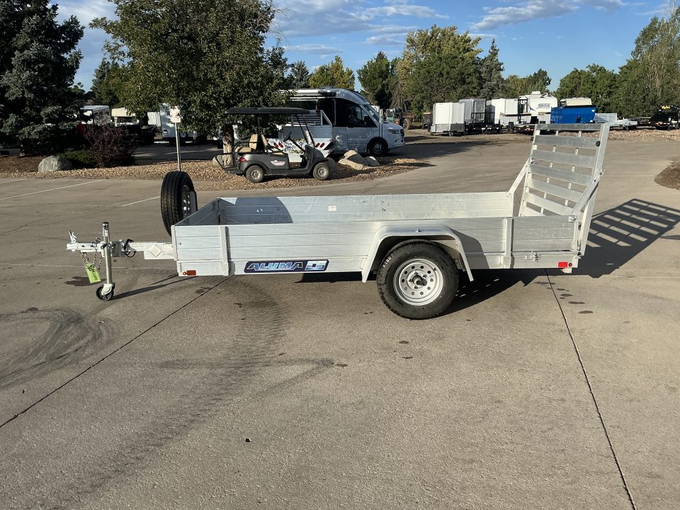 Used 2024 Aluma 6310ESA-S-TG Utility Trailer