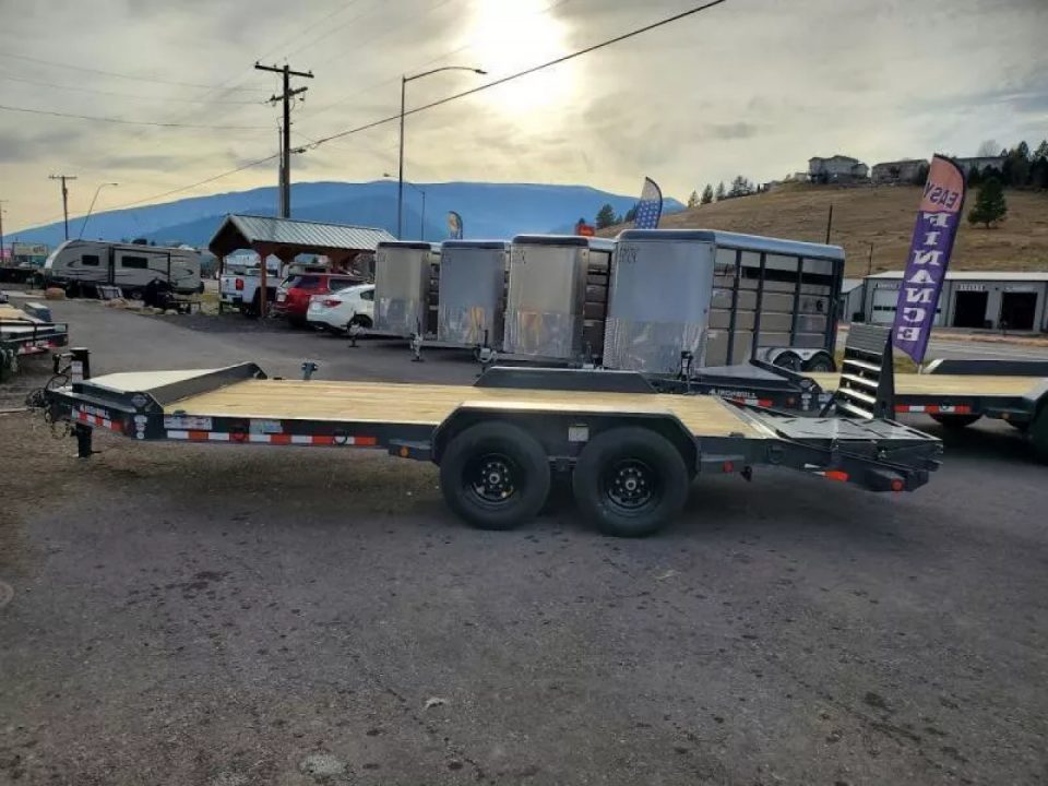 New 2027 Iron Bull 83x18 14k Equipment Trailer