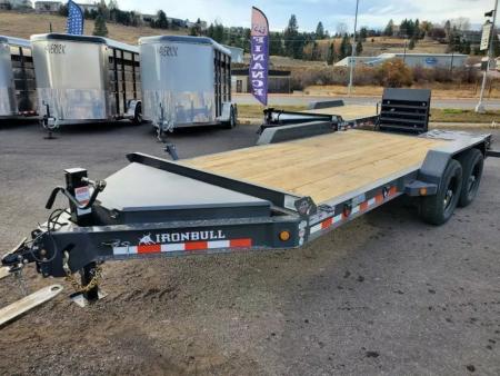New 2027 Iron Bull 83x18 14k Equipment Trailer