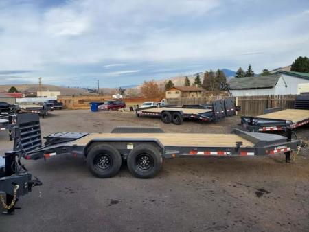 New 2027 Iron Bull 83x18 14k Equipment Trailer