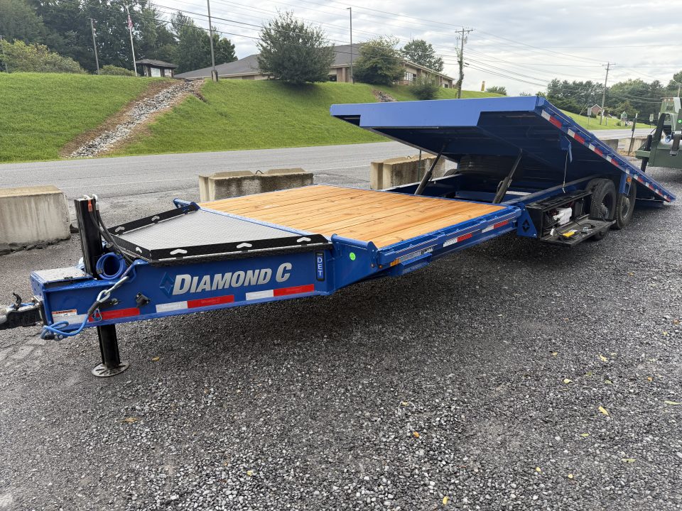 New 2026 Diamond C DET210 DECK OVER POWER TILT **ABS BRAKES** HYDRO JACK , SOLAR CHARGER,WIRELESS REMOTE