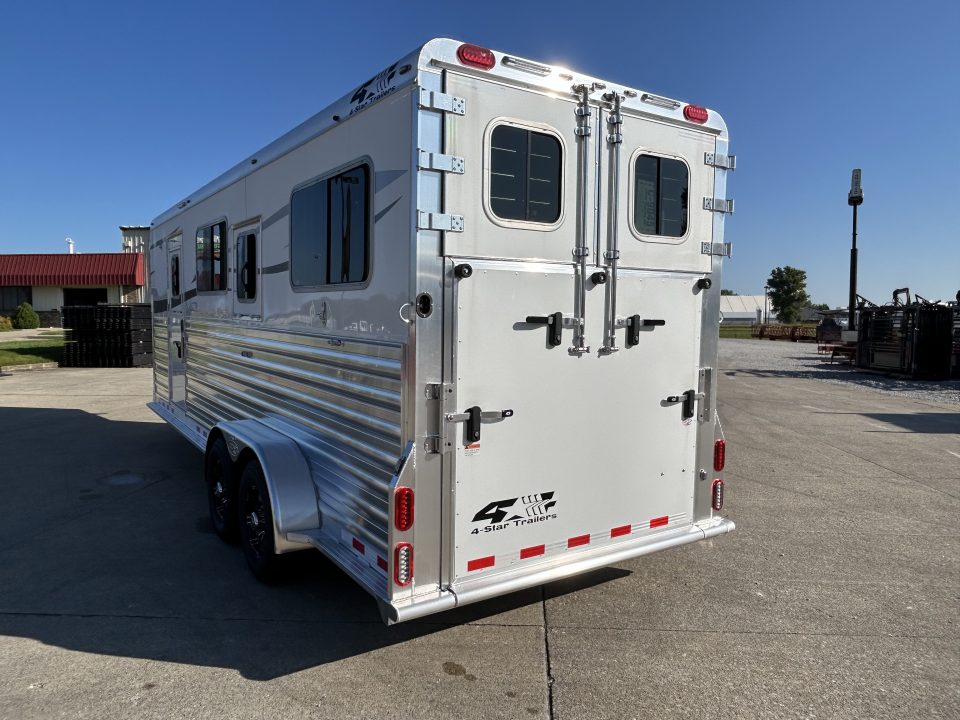 2027 7×24 Horse Livestock Trailer photo 3