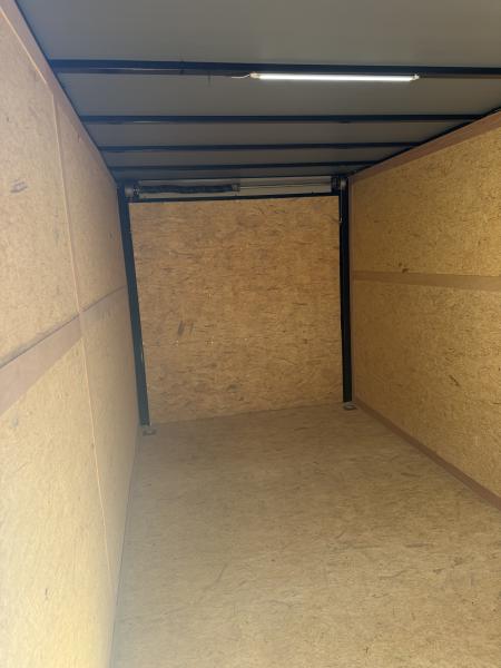 New 2027 Sawyer Trailers Brand New Black on Black 7x16 Cargo / Enclosed Trailer