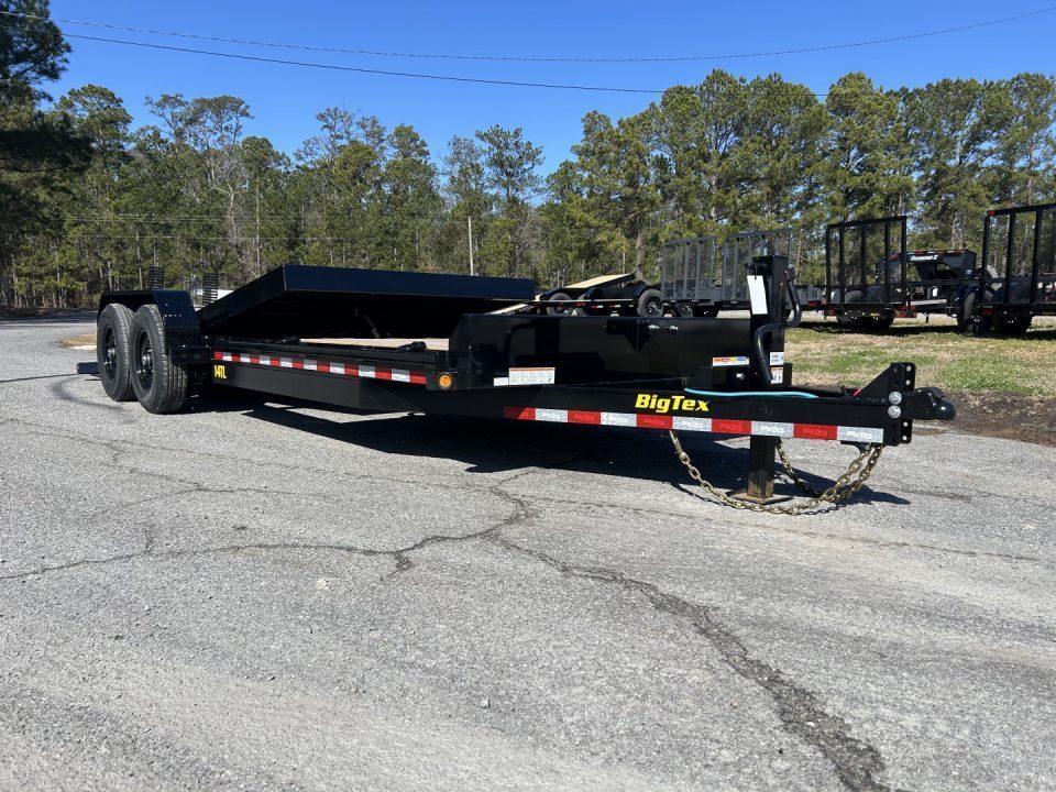 New 2027 Big Tex Trailers 14TL 83" x 22 (16 + 6) Heavy Duty Tilt Bed Trailer Tilt Trailer,