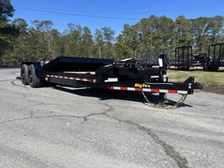 New 2027 Big Tex Trailers 14TL 83" x 22 (16 + 6) Heavy Duty Tilt Bed Trailer Tilt Trailer,