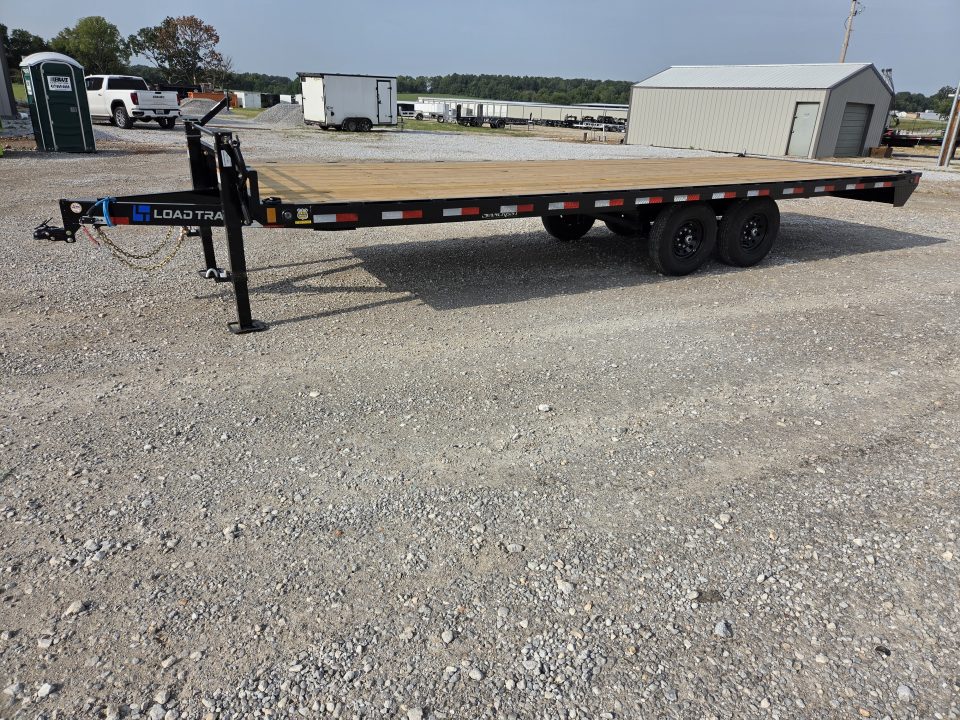 New 2027 Load Trail 102X24 TANDEM 14K DECKOVER W/SLIDE OUT RAMPS