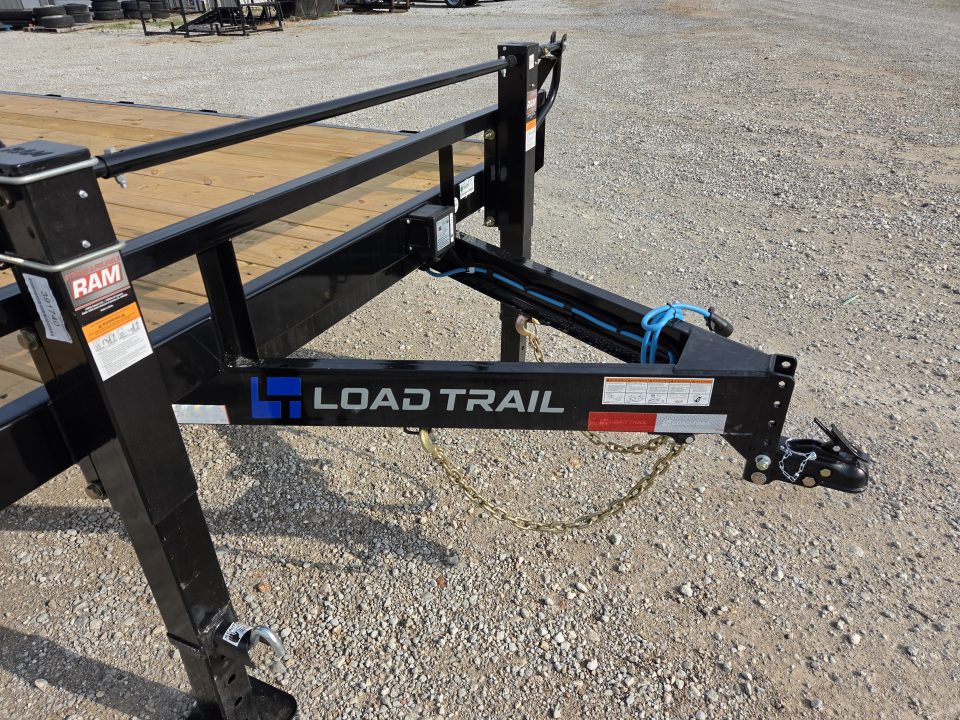 New 2027 Load Trail 102X24 TANDEM 14K DECKOVER W/SLIDE OUT RAMPS