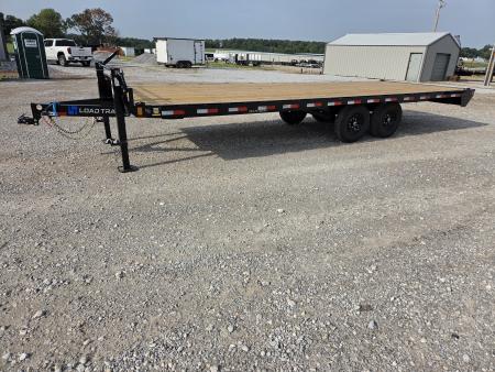 New 2027 Load Trail 102X24 TANDEM 14K DECKOVER W/SLIDE OUT RAMPS