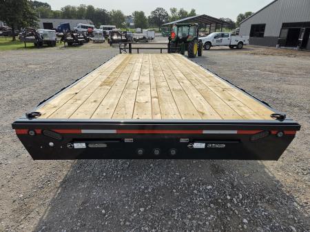 New 2027 Load Trail 102X24 TANDEM 14K DECKOVER W/SLIDE OUT RAMPS