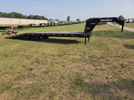 Used 2023 Diamond C 102X32 FMAX210 W/12' HYDROTAIL & 14PLY TIRES
