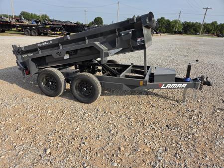 New 2027 Lamar 60X10 TANDEM 7K DUMP W/18  SIDES & SPREADER GATE