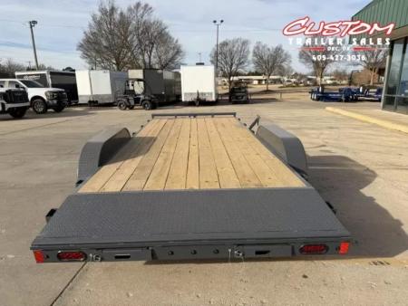 New #158533 2027 LAMAR CE 18 X 83 TANDEM AXLE 7K WOOD FLOOR CAR HAULER