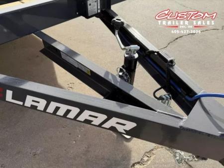 New #158533 2027 LAMAR CE 18 X 83 TANDEM AXLE 7K WOOD FLOOR CAR HAULER