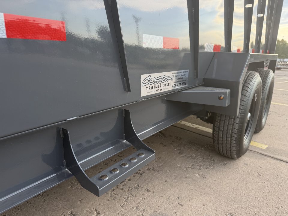 New 2027 LAMAR DL 16 X 83 TANDEM AXLE 14K BUMPER PULL DUMP W/ 48" SIDES