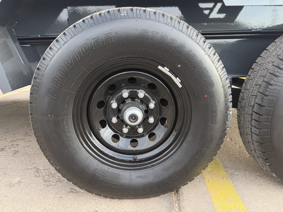 New 2027 LAMAR DL 16 X 83 TANDEM AXLE 14K BUMPER PULL DUMP W/ 48" SIDES