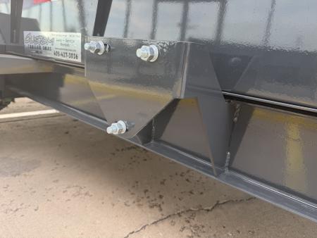 New 2027 LAMAR DL 16 X 83 TANDEM AXLE 14K BUMPER PULL DUMP W/ 48" SIDES