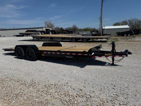 New 2027 Big Tex Trailers 14TL TANDEM GRAVITY TILT W/ 6' STATIONARY & 16  TILT DECKS/ 80X22 Tilt Trailer