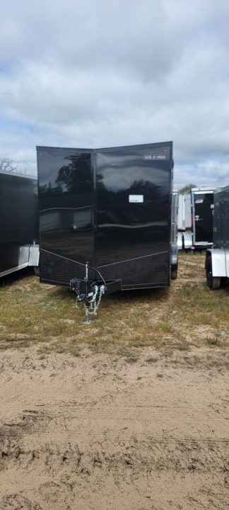 New 2026 US Cargo 7.5X16 7K 7' TALL BLACK BLACK OUT UTV Cargo / Enclosed Trailer