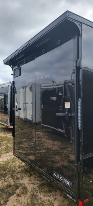 New 2026 US Cargo 7.5X16 7K 7' TALL BLACK BLACK OUT UTV Cargo / Enclosed Trailer