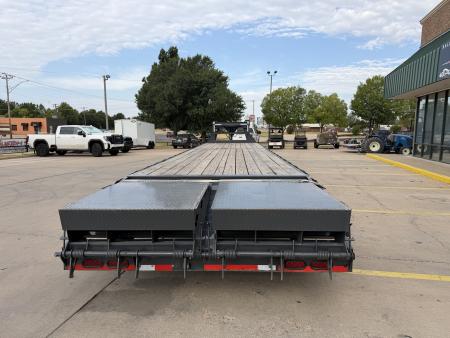 Used #151021 USED 2026 LAMAR FS 40 X 102 14K DECKOVER GOOSENECK W/ RHINO RAMPS