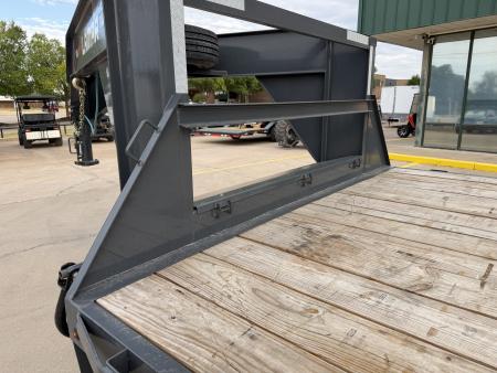 Used #151021 USED 2026 LAMAR FS 40 X 102 14K DECKOVER GOOSENECK W/ RHINO RAMPS