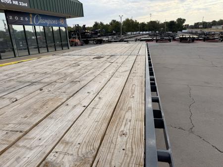 Used #151021 USED 2026 LAMAR FS 40 X 102 14K DECKOVER GOOSENECK W/ RHINO RAMPS