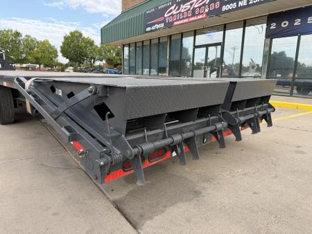 Used #151021 USED 2026 LAMAR FS 40 X 102 14K DECKOVER GOOSENECK W/ RHINO RAMPS