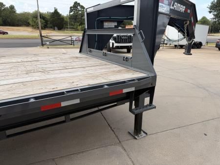 Used #151021 USED 2026 LAMAR FS 40 X 102 14K DECKOVER GOOSENECK W/ RHINO RAMPS